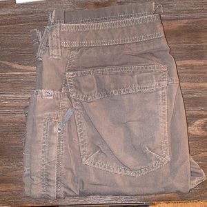 LL Bean Men’s work pants.  Riverton style.  33x30